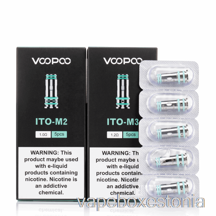 Vape Box Estonia Voopoo Ito Asenduspoolid 0,7oomi Ito-m1 Mähised